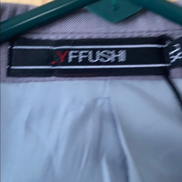 Men’s YFFUSHI Gray Suit Blazer size XL - Picture 6 of 13